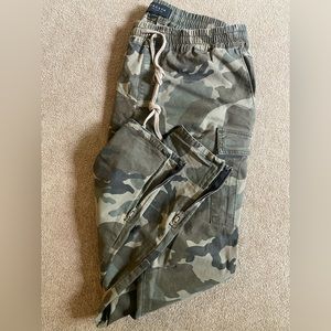 PACSUN Cameo Cargo Tapper Pants